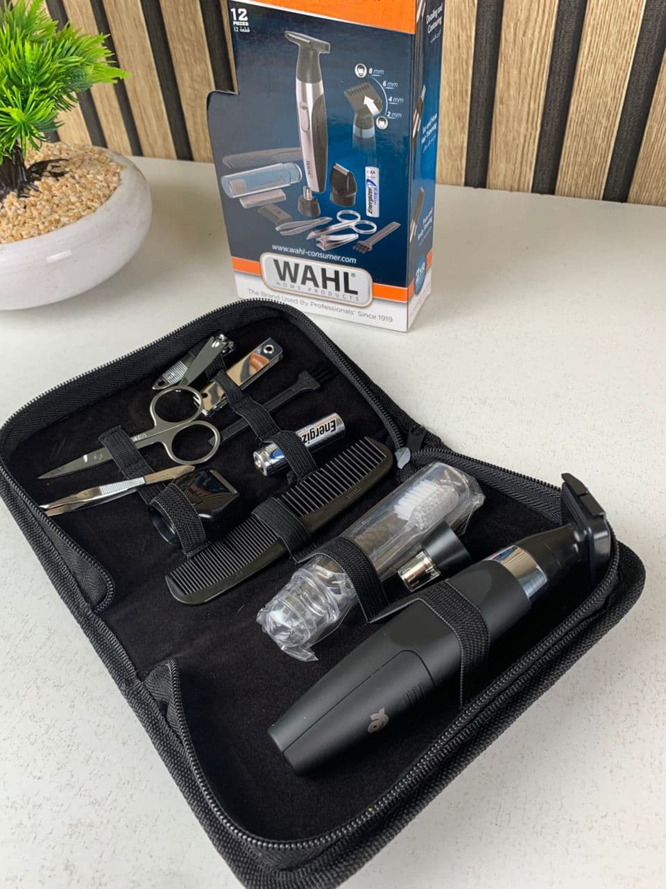 Kit de Voyage Tendeuse WAHL avec accessoires de soins pour hommes – طقم آلة حلاقة مع أدوات العناية للرجال - Soins et Beauté - صورة حقيقية 9