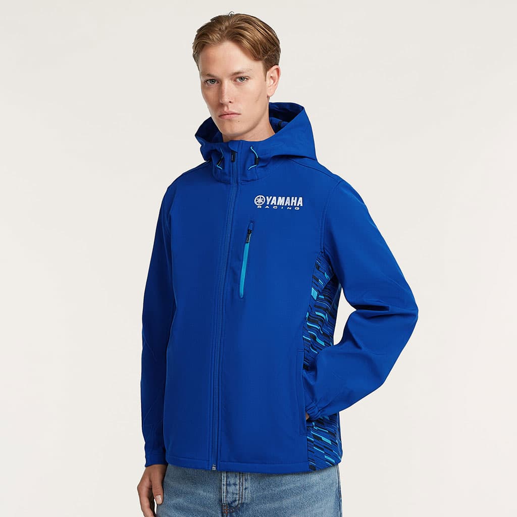 Yamaha Racing Veste Softshell à Capuche Unisexe – سترة ياماها جودة عالية - Accessoires Auto/Moto - صورة 1