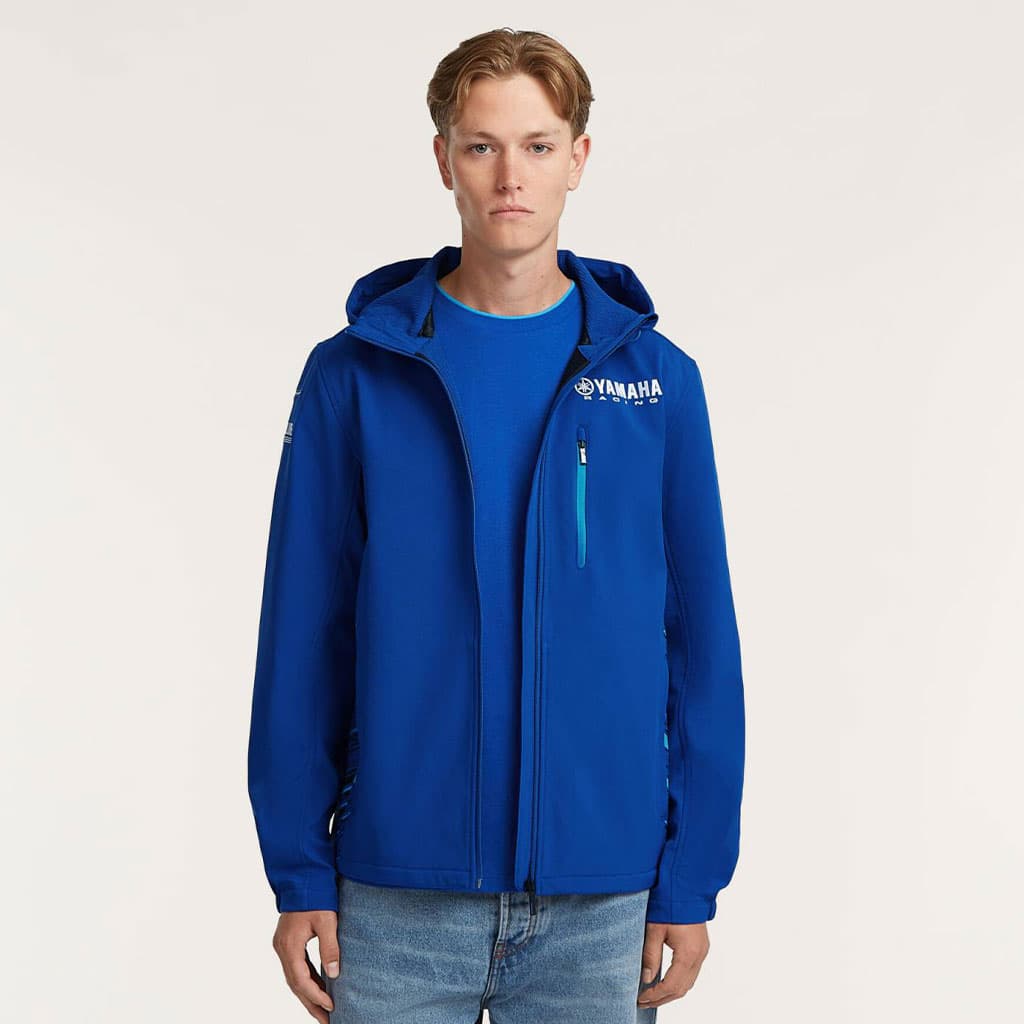 Yamaha Racing Veste Softshell à Capuche Unisexe – سترة ياماها جودة عالية - Accessoires Auto/Moto - صورة 3