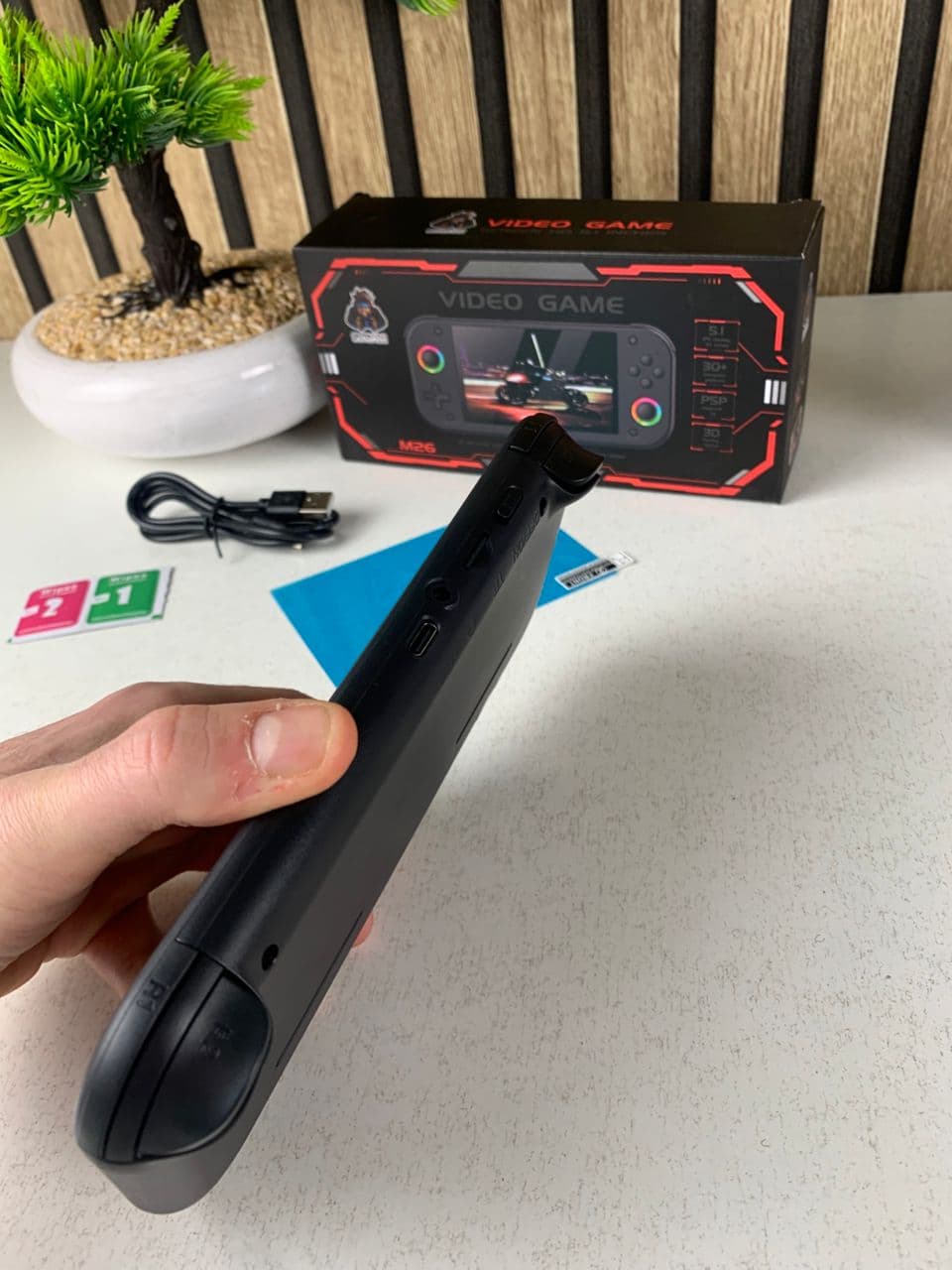 Console de jeu portable rétro M26 plus de 20 000 jeux 25 émulateurs 64GB – جهاز ألعاب محمول - Jouet & Gaming - صورة حقيقية 11