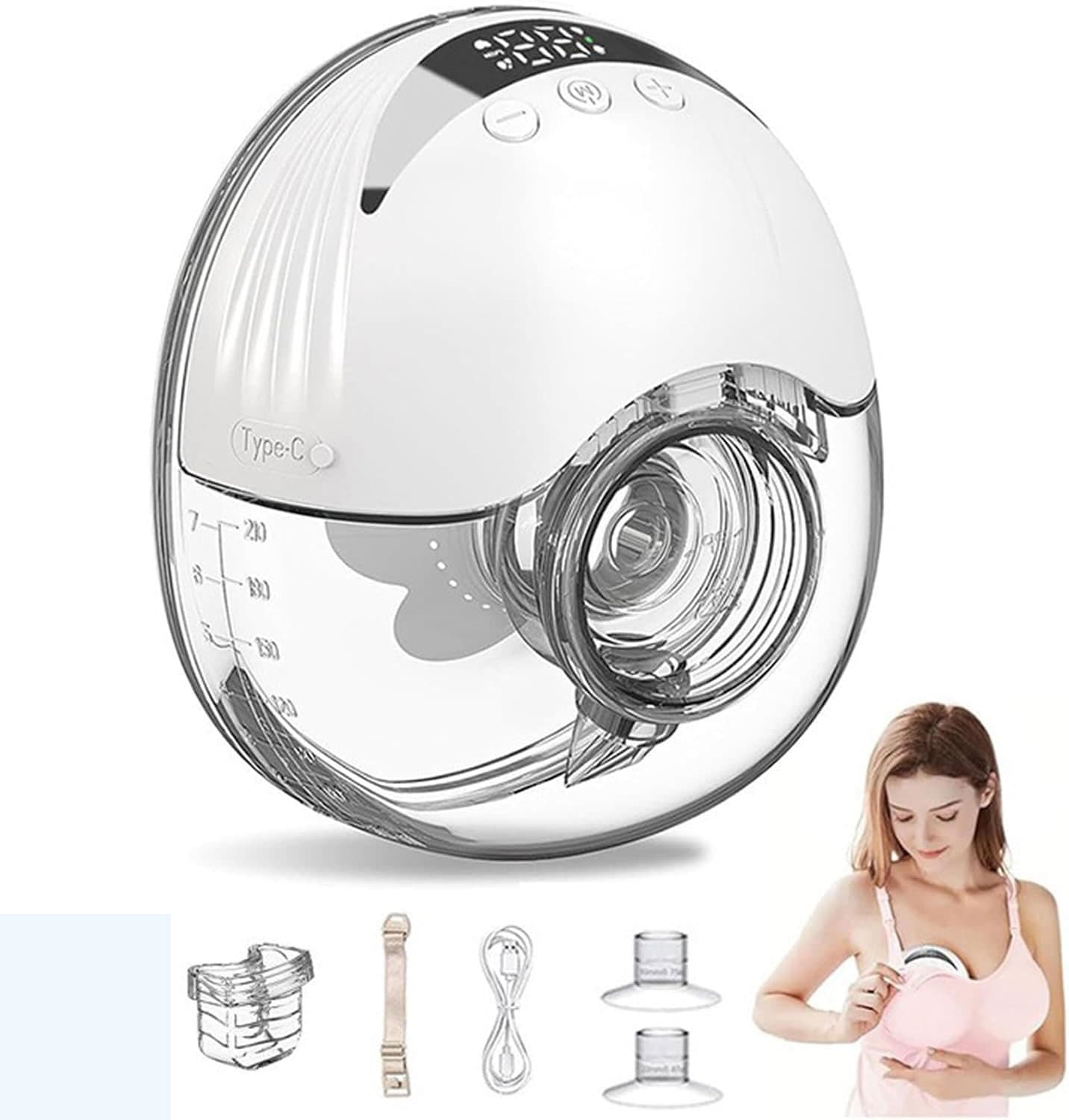 Tire Lait Electrique Mains Libres MY-375 4 Modes 12 Niveaux - جهاز إستخراج الحليب - Maternité - صورة 1