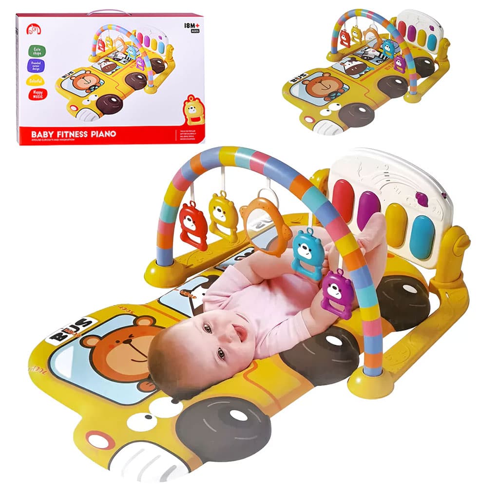 Tapis d'éveil piano Baby Explorer avec hochets suspendus - بساط بيانو للرضع - Jouet & Gaming - صورة 6