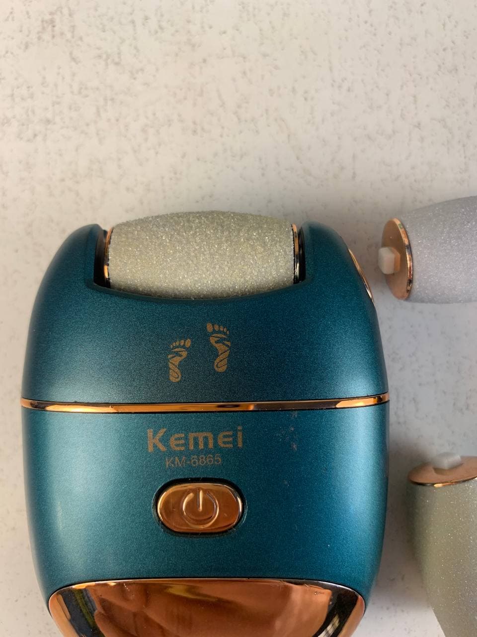 Exfoliant pour les pieds Kemei KM-6865 - مقشر القدمين من كيمي - Électronique - صورة حقيقية 6
