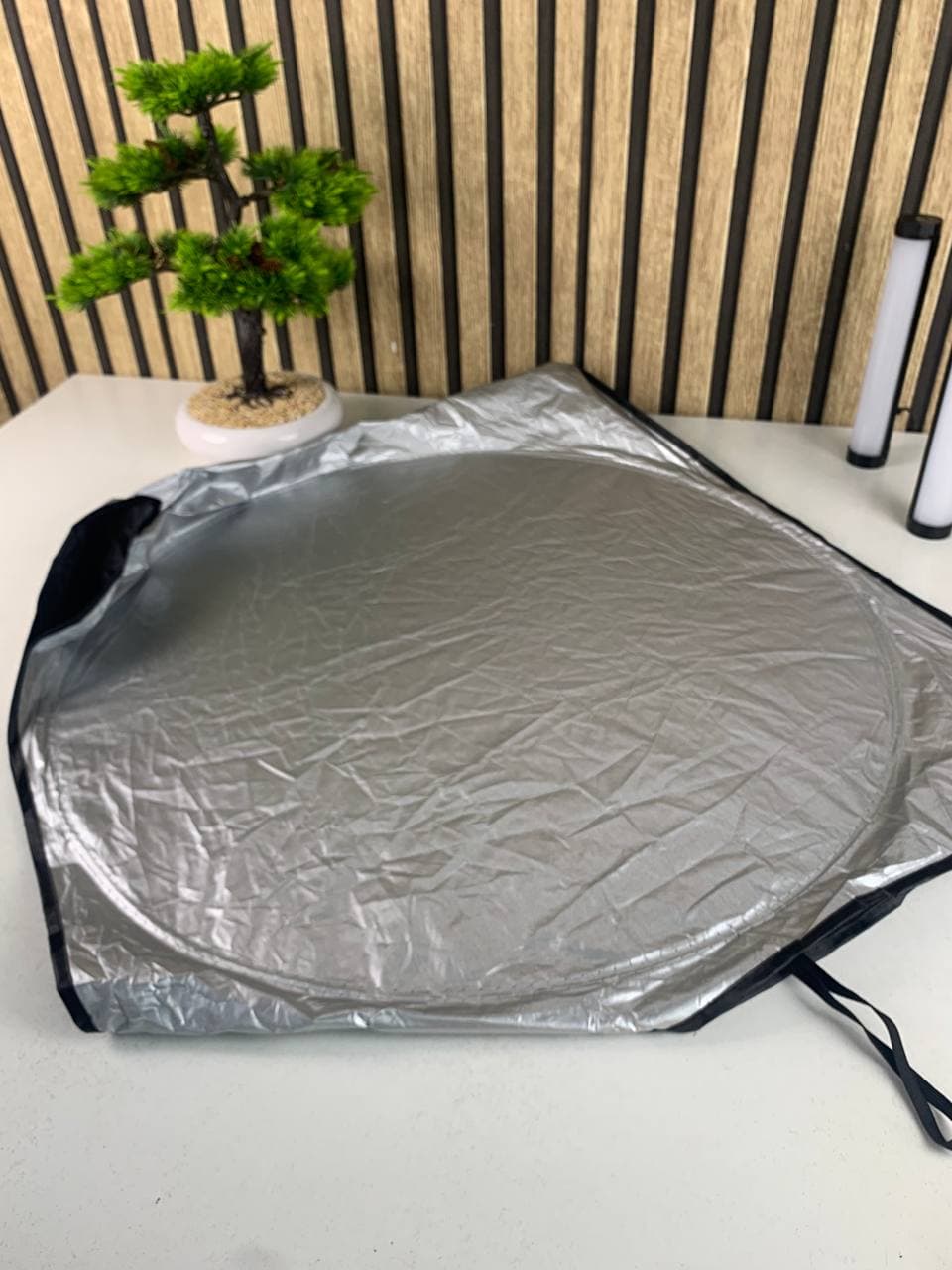 Pare-soleil de pare-brise avant et arrière de voiture protection solaire et UV - مظلة شمسية للسيارة - Accessoires Auto/Moto - صورة حقيقية 8
