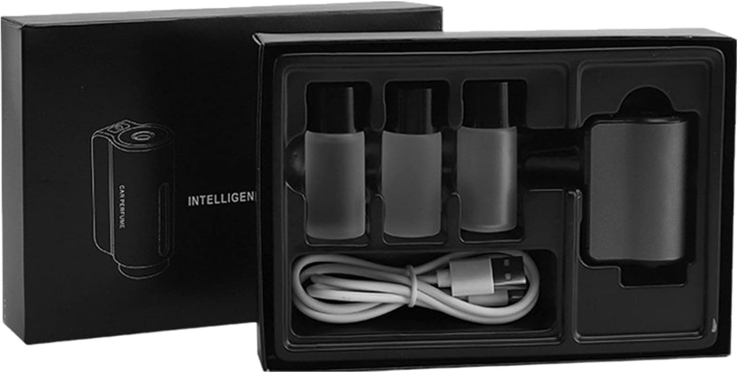 Diffuseur d'huile intelligent à clip sortie de climatisation avec 3 recharge - طقم معطر سيارة - Accessoires Auto/Moto - صورة 7