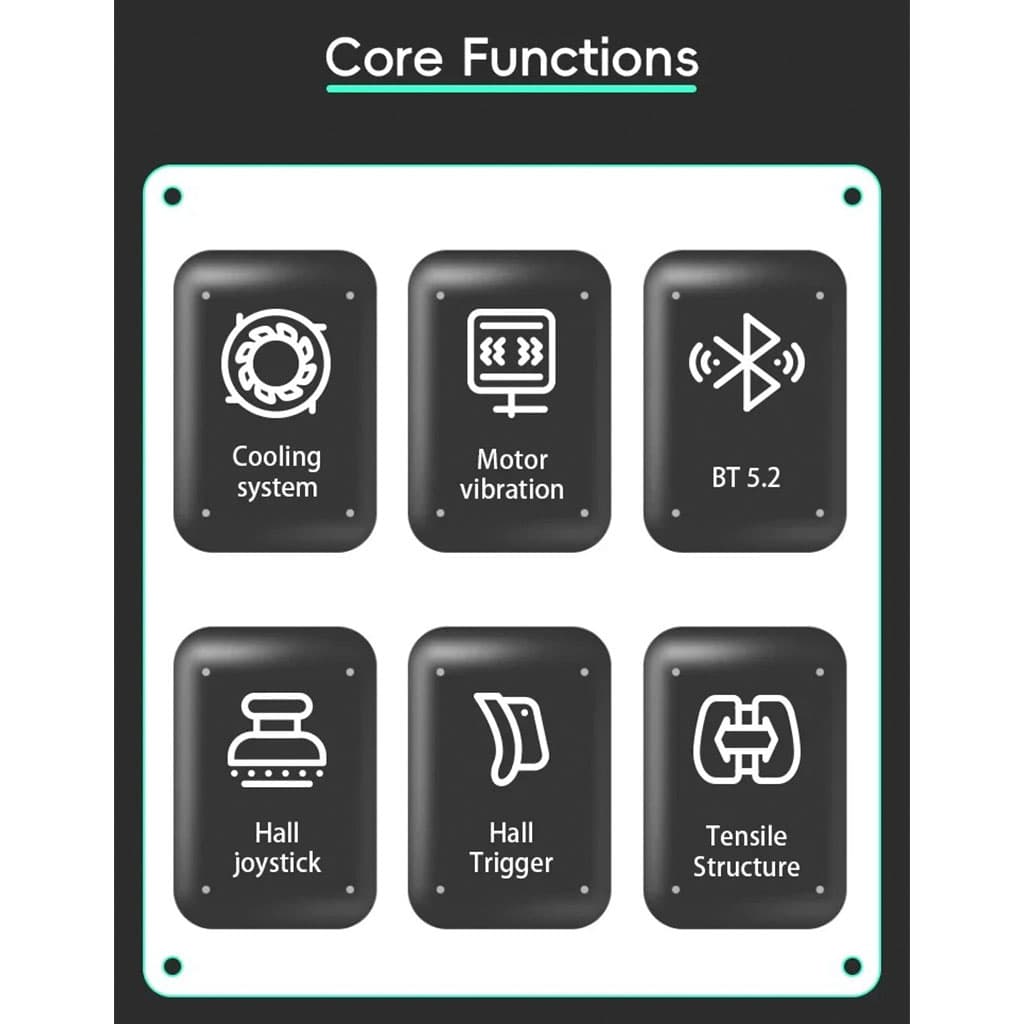 Manette pour smartphone DATA FROG X3 Bluetooth avec Ventilateur de Refroidissement - وحدة تحكم مع مبرد مدمج - Électronique - صورة 6