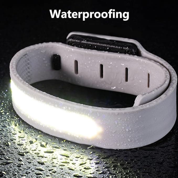 Brassard Lumineux LED Rechargeable pour Sport et Sécurité - سوار الإضاءة الرياضي الذكي للأمان - Camping et Randonnée - صورة 8