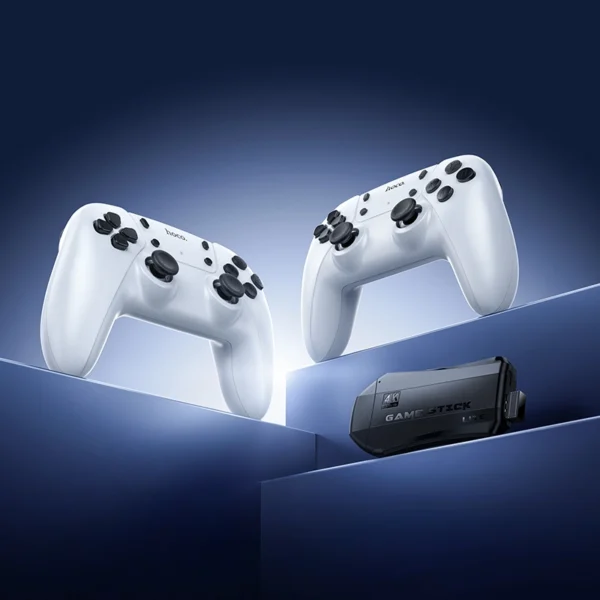 Console Rétro Hoco GA31 – 20 000 Jeux Intégrés avec 2 Manettes Sans Fil - منصة الألعاب الكلاسيكية مع يدين تحكم - Jouet & Gaming - صورة 8