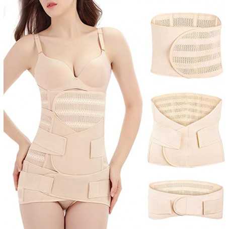 Ceinture 3PCS de récupération du corps apres l'accouchement - حزام استعادة الجسم بعد الولادة مكون من 3 قطع - Soins et Beauté - صورة 1