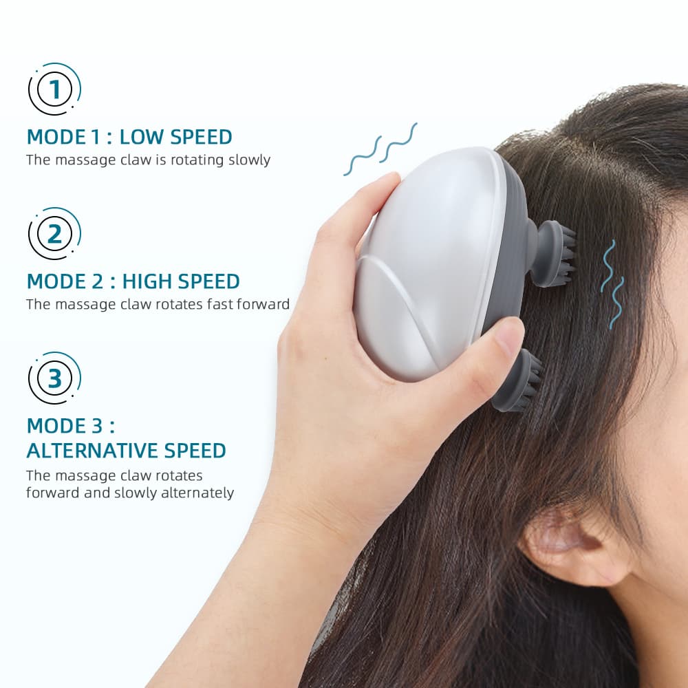 Masseur électrique sans fil en Silicone 4 nœuds de massage - Électronique - صورة 5
