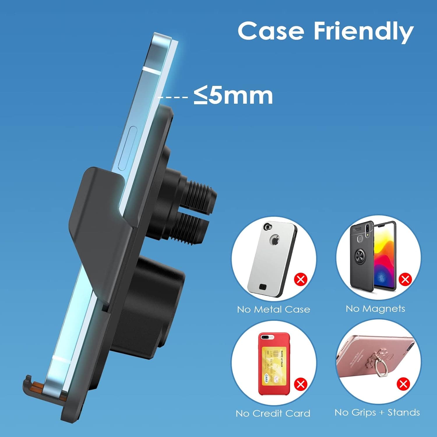 Support Auto Chargeur Sans Fil Qi 15W avec Capteur Intelligent - شاحن وحامل الهاتف اللاسلكي الذكي للسيارات - Accessoires - صورة 5