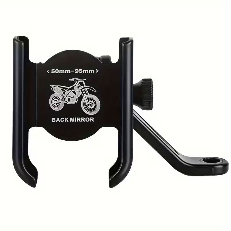 Support Téléphone Vélo et Moto En Aluminium Fixation Griffe d'Aigle Ultra-Stable Orientable à 360° - حامل الهاتف المعدني والمقاوم للصدمات للدراجات النارية والبرية - Accessoires Auto/Moto - صورة 4