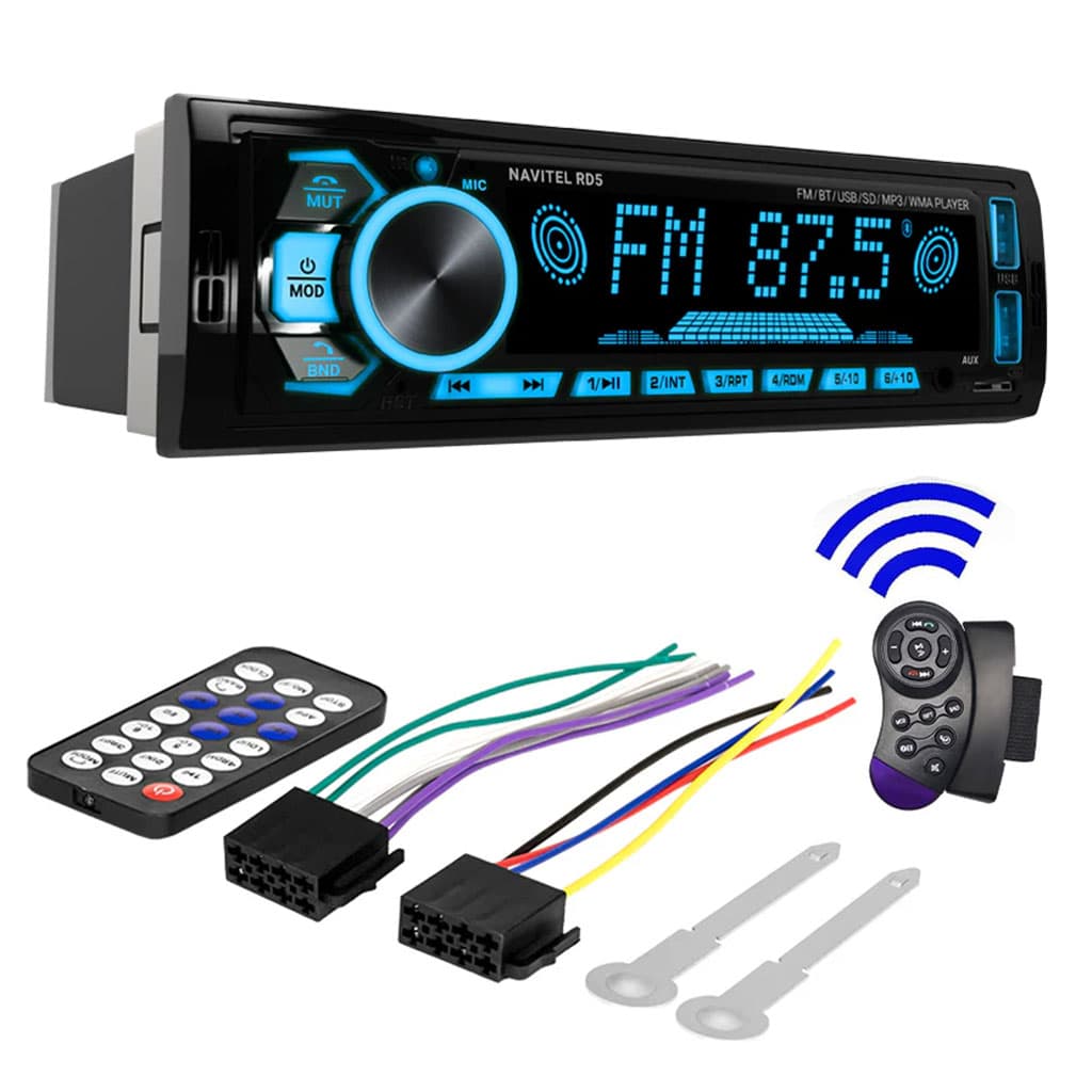Autoradio Stéréo de Voiture 320W Bluetooth Mains-Libres, USB, SD et Lecteur MP3 - مسجل راديو السيارة بقوة 320 واط مع تقنية البلوتوث والتحكم عن بعد - Accessoires Auto/Moto - صورة 1