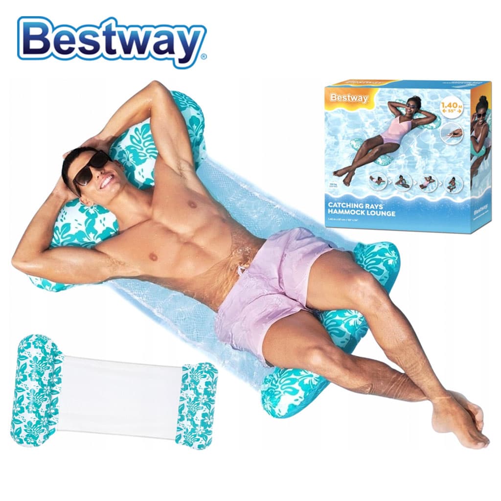 Hamac de Piscine Gonflable Multifonction 4-en-1 avec Siège en Maille - عوامة مسبح هوائية 4 في 1 بنسيج شبكي - Produits de saison - صورة 13