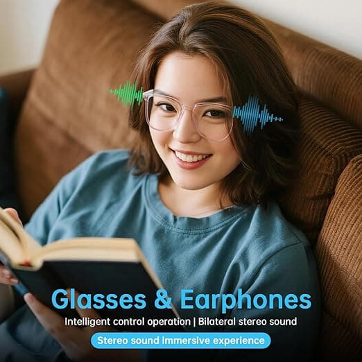 Lunettes Connectées F20 de Traduction IA et Audio Open-Ear Bluetooth 5.4 - نظارات المترجم الذكية بالذكاء الاصطناعي - Électronique - صورة 13