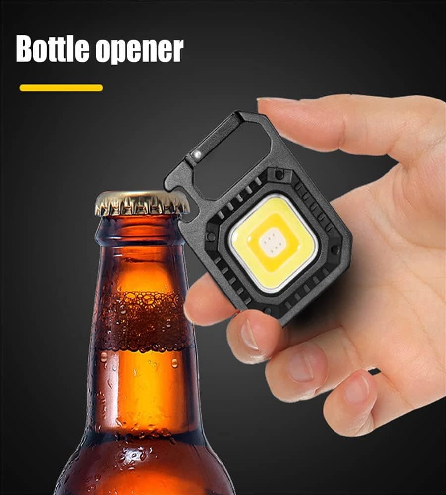 Mini Lampe de Poche COB LED Portable Rechargeable avec Trépied - مصباح متعدد الوظائف مع حامل - Camping et Randonnée - صورة 7